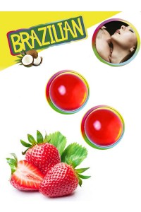Boules Brésiliennes Fraises Brazilian Balls