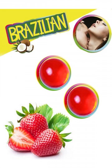 Boules Brésiliennes Fraises