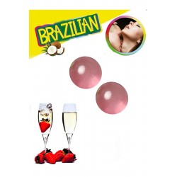 Boules Brésiliennes Champagne Fraises
