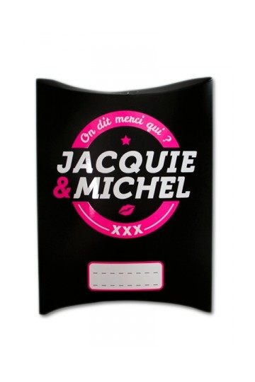 Boite Cadeau Jacquie et Michel