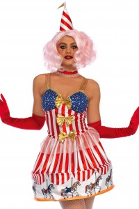 Costume Manège Carrousel Clown Sexy Leg Avenue