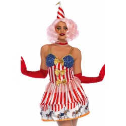 Costume Manège Carrousel Clown Sexy