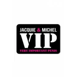 Plaque de Porte Jacquie & Michel VIP
