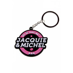 Porte-clés Jacquie & Michel Logo Rond