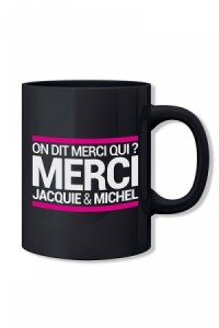 Mug Noir Jacquie et Michel Jacquie & Michel