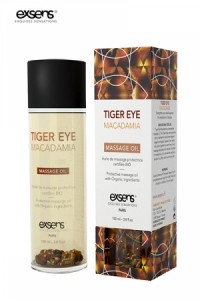 Huile Massage BIO Oeil de Tigre Macadamia Exsens