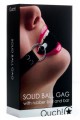 Baillon Bouche Boule Solid Ball Gag Noir Ouch!