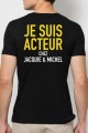 Tee-shirt Acteur J&M Jacquie & Michel