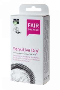 Préservatifs Vegan Fair Squared Sensitive Dry Fair Squared