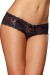 Shorty Taille Basse Dentelle Noire