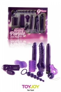 Coffret Mega Purple Sextoy Kit Toy Joy