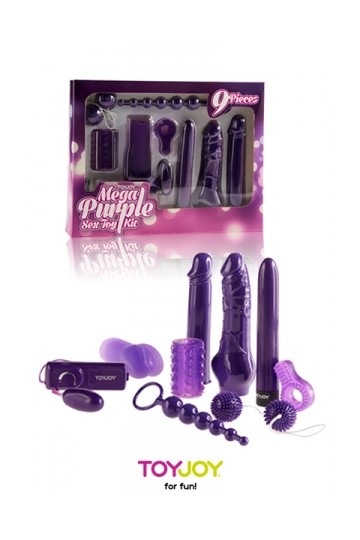 Coffret Mega Purple Sextoy Kit