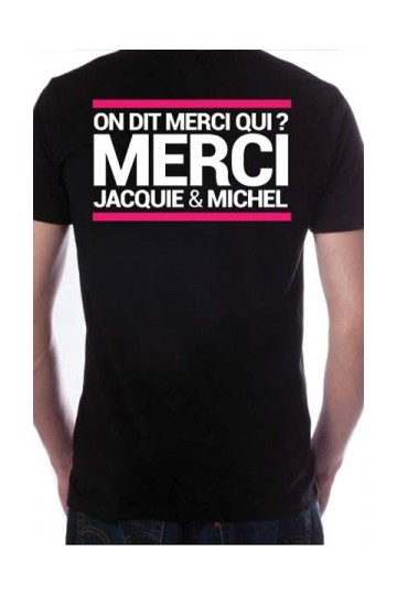 T Shirt Homme Officiel Jacquie et Michel N°7