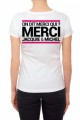 Tee-Shirt Femme Blanc Jacquie & Michel