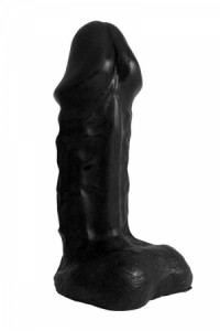 Gode Géant XXL 33 Cm War Head Black Domestic Partner