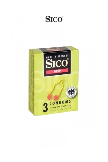 Préservatifs Sico GRIP x3