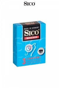 Préservatifs Sico MARATHON x3 Sico