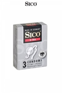 Préservatifs Sico X-TRA x3 Sico