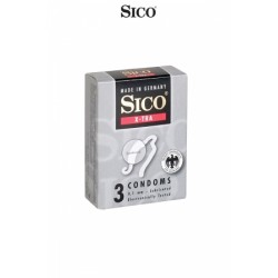 Préservatifs Sico X-TRA x3