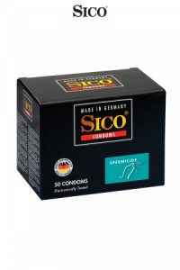 Préservatifs Sico SPERMICIDE x50 Sico
