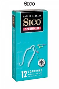 Préservatifs Sico SPERMICIDE x12 Sico