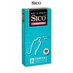 Préservatifs Sico SPERMICIDE x12