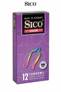Préservatifs Sico COLOUR x12 Sico