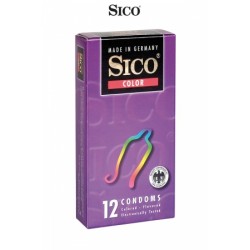 Préservatifs Sico COLOUR x12