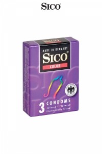 Préservatifs Sico COLOUR x3 Sico