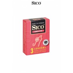 Préservatifs Sico SENSITIVE x3