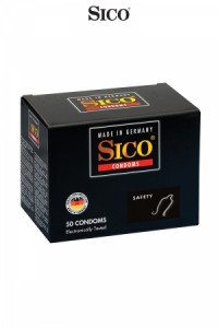 Préservatifs Sico SAFETY x50 Sico