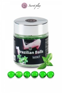 Boules Brésiliennes Menthe par 6 Brazilian Balls