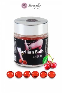 Boules Brésiliennes Cerise par 6 Brazilian Balls