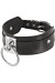 Collier Fetish Ras de Cou Grand Anneau Métal pour Laisse