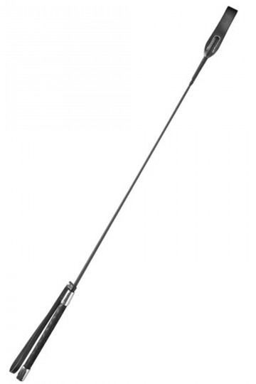 Cravache Rigide Noire 60 cm