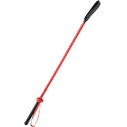 Cravache Rigide Rouge 60cm