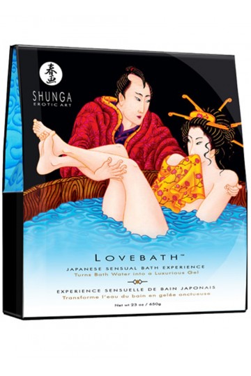 Sels de Bain Océan Japonais Love bath Ocean Temptations Shunga