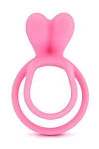 Double Cockring Rose Stimulateur Clitoris Glamy