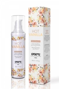 Huile de Massage Chauffante Vanille Exsens