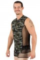 T-Shirt Sexy Homme Camouflage Military LOOK ME