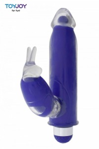 Vibro Rabbit Funky Bunny Vibrator Violet Toy Joy