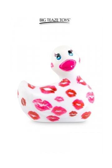 Mini Canard Vibrant Romance Blanc et Rose