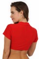 Top Rouge Sexy à Nouer sur le Devant Spazm Clubwear By Soisbelle