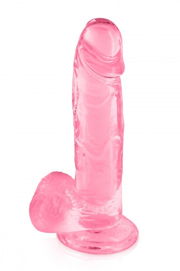 Gode Jelly Rose Ventouse L 20cm