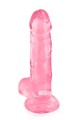 Gode Jelly Rose Ventouse L 20cm Pure Jelly