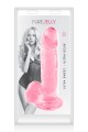 Gode Jelly Rose Ventouse L 20cm Pure Jelly