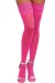 Bas Roses Nylon Autofixants Jarretières Dentelle