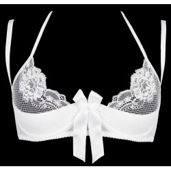 Soutien Gorge TAILLE 100 D Push Up Blanc Romance V-6631