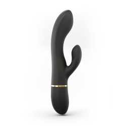 Vibro Dorcel Glam Rabbit 21.8 cm Noir et Or