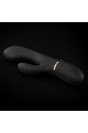 Vibro Dorcel Glam Rabbit 21.8 cm Noir et Or Dorcel